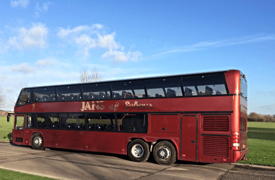 Jan's Coaches: Coach hire in Ely, Soham, Newmarket, Cambridge, Cambridgeshire, Airport Transfers, Cambridge to London, Day Trips, Sightseeing Tours